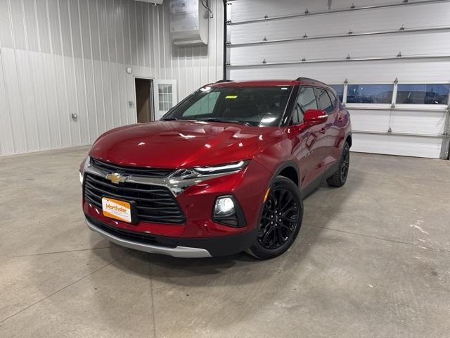 Used 2022 Chevrolet Blazer 3LT with VIN 3GNKBJRS0NS156611 for sale in Glenwood, Minnesota