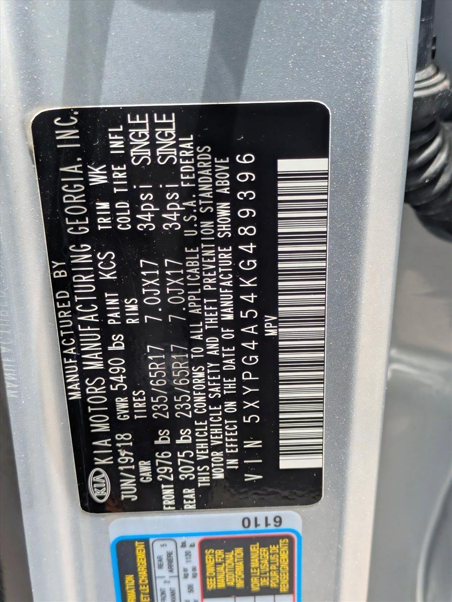 2019 Kia Sorento Vehicle Photo in GREENACRES, FL 33463-3207