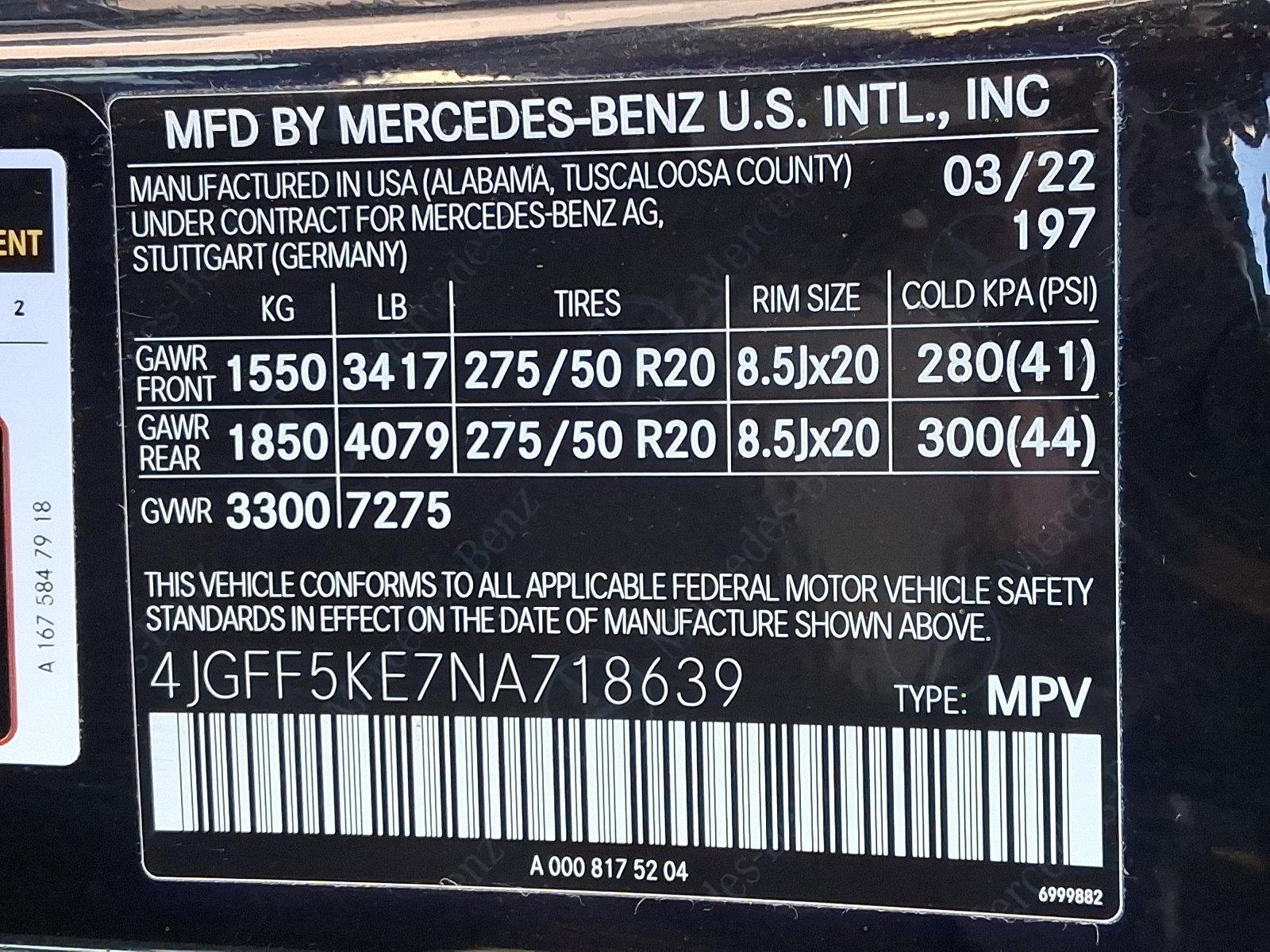 2022 Mercedes-Benz GLS Vehicle Photo in Lancaster, PA 17601