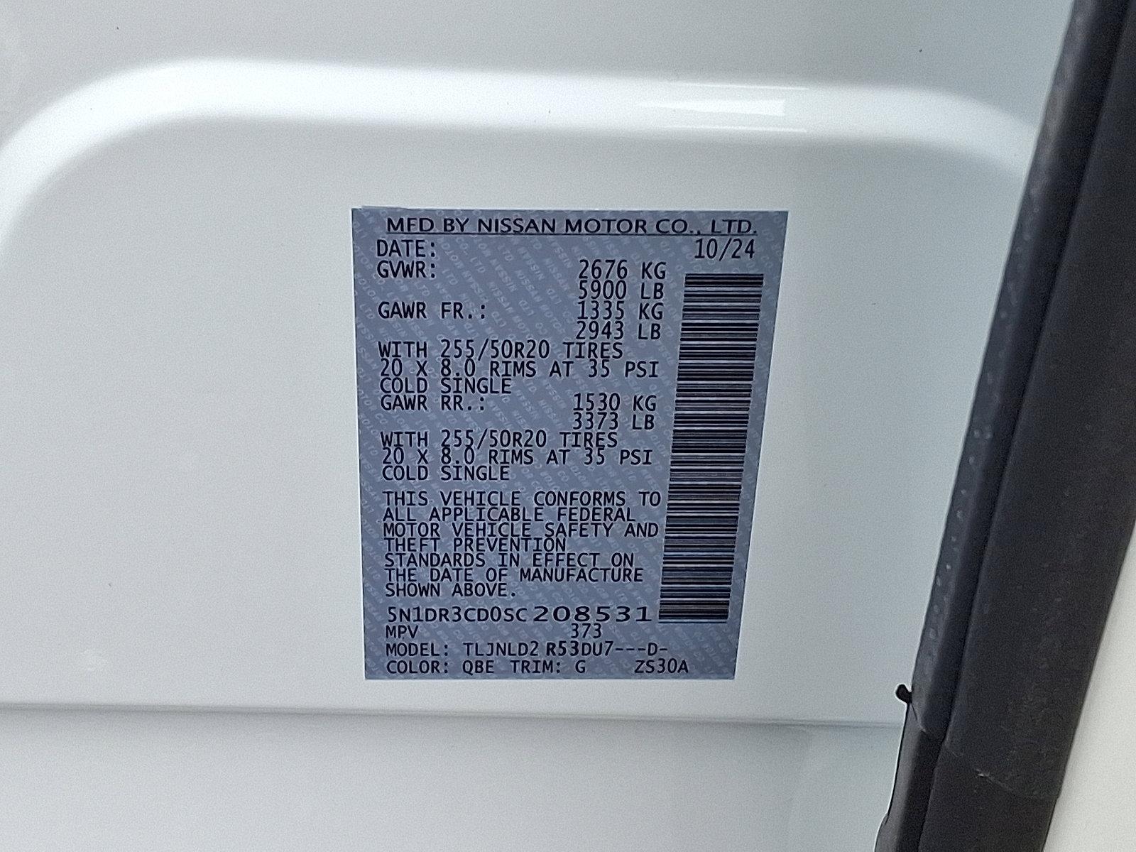 2025 Nissan Pathfinder Vehicle Photo in Mechanicsburg, PA 17050-2306