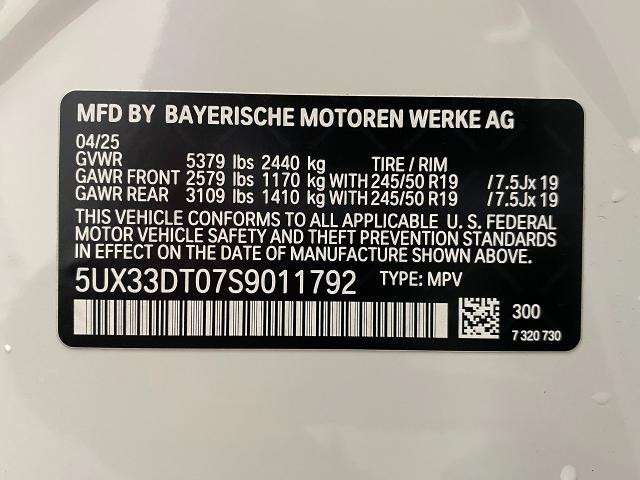 2025 BMW X4 xDrive30i Vehicle Photo in Appleton, WI 54913