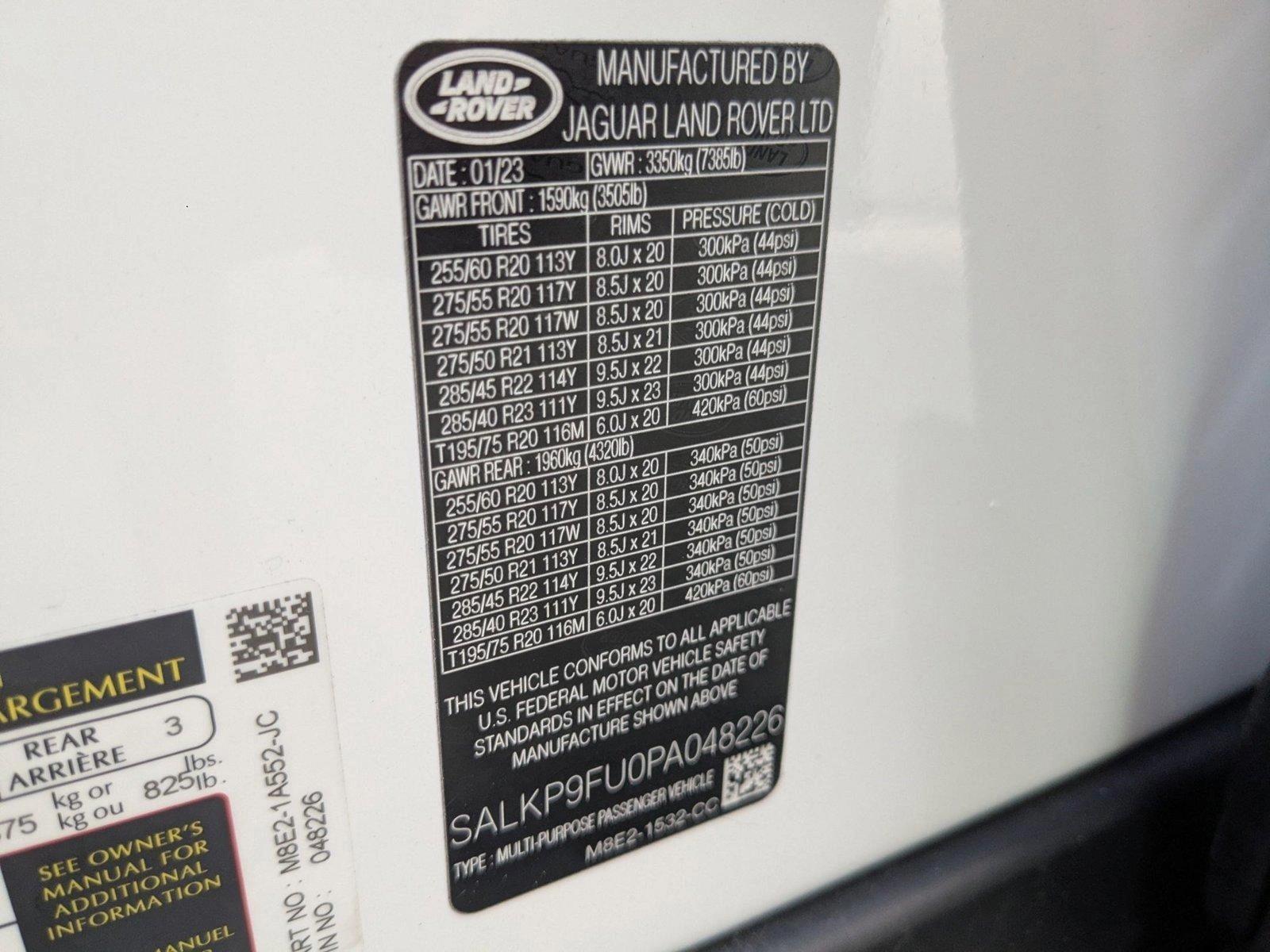 2023 Land Rover Range Rover Vehicle Photo in Pompano Beach, FL 33064
