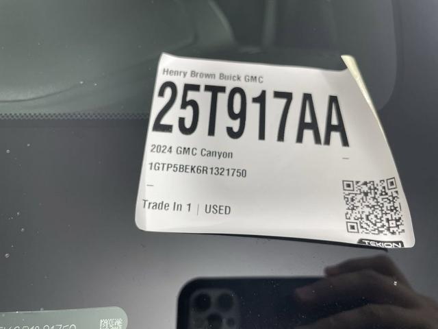 2024 GMC Canyon Vehicle Photo in GILBERT, AZ 85297-0402
