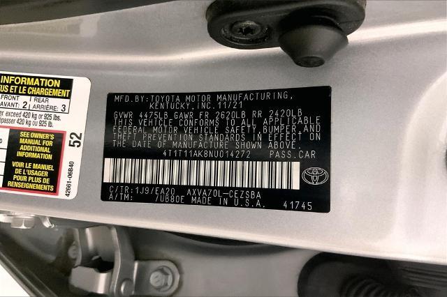 2022 Toyota Camry Vehicle Photo in Lees Summit, MO 64086