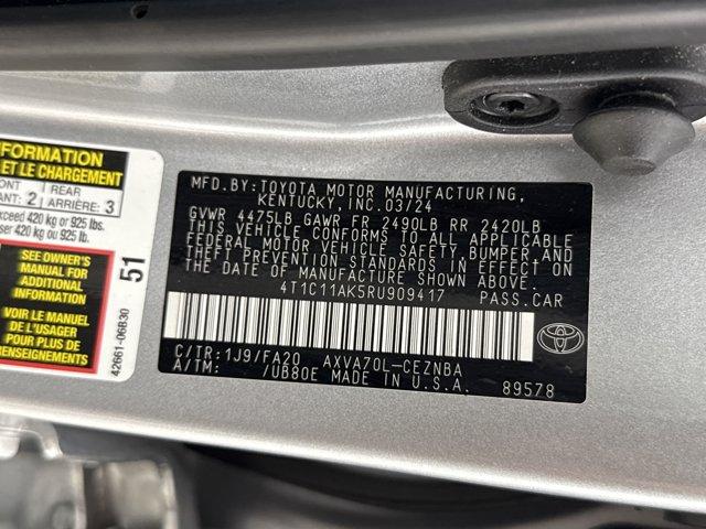 2024 Toyota Camry Vehicle Photo in Charlotte, NC 28273