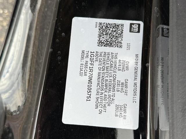 2022 Chevrolet Camaro Vehicle Photo in Oshkosh, WI 54901