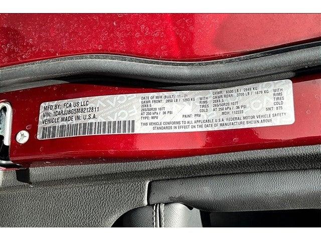 2021 Jeep Grand Cherokee L Vehicle Photo in San Antonio, TX 78230