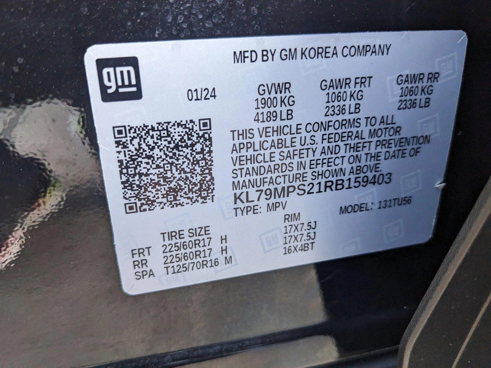2024 Chevrolet Trailblazer Vehicle Photo in HOUSTON, TX 77034-5009