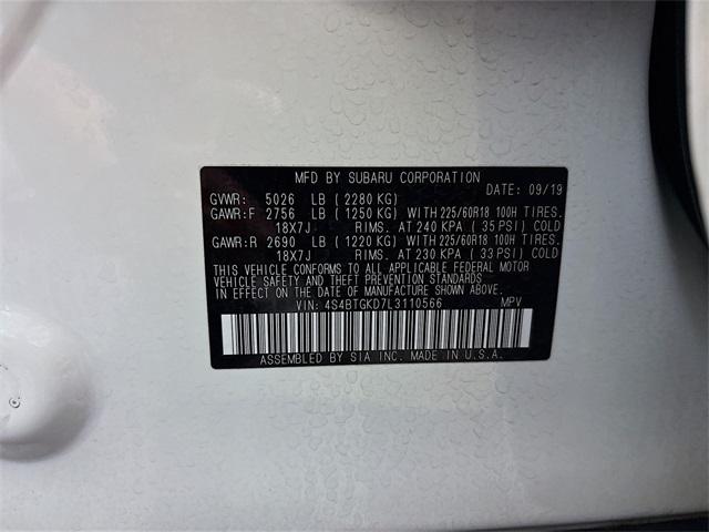 2020 Subaru Outback Vehicle Photo in Puyallup, WA 98371