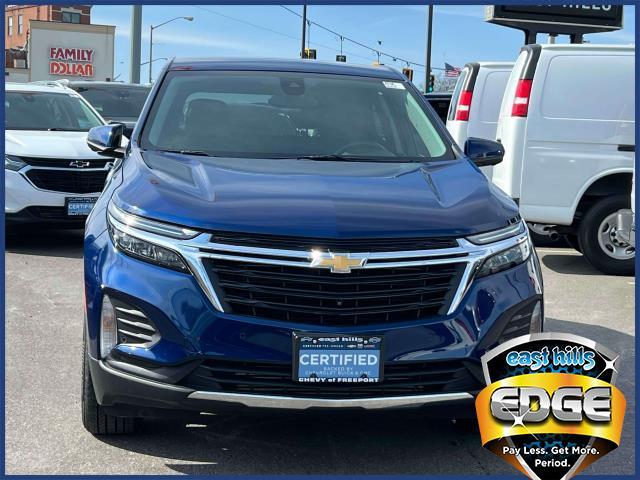 Certified 2022 Chevrolet Equinox LT with VIN 3GNAXUEV5NL147136 for sale in Freeport, NY