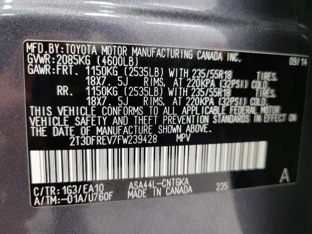 2015 Toyota RAV4 Vehicle Photo in Neenah, WI 54956