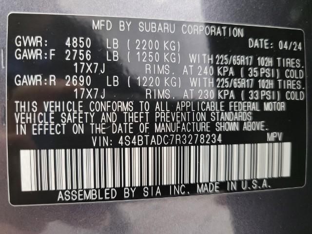 2024 Subaru Outback Vehicle Photo in Green Bay, WI 54304