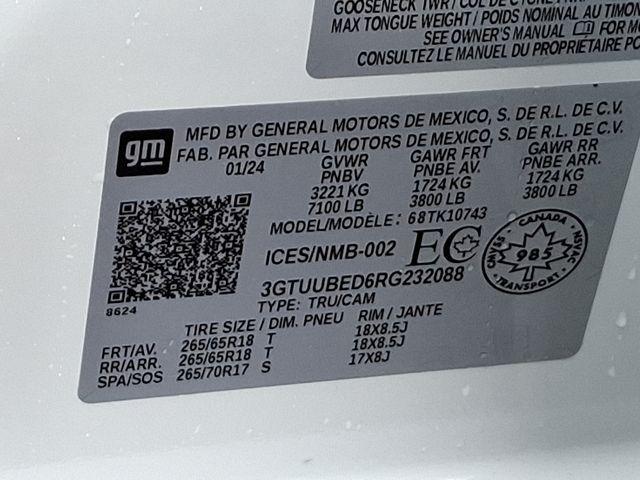 2024 GMC Sierra 1500 Vehicle Photo in DANBURY, CT 06810-5034
