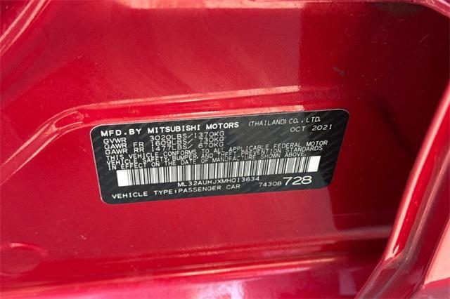 2021 Mitsubishi Mirage Vehicle Photo in ELK GROVE, CA 95757-8703