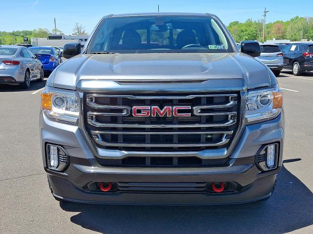 Certified 2022 GMC Canyon AT4 with VIN 1GTG6FEN2N1305618 for sale in Trevose, PA