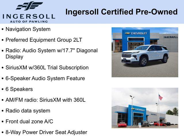 2025 Chevrolet Traverse Vehicle Photo in PAWLING, NY 12564-3219