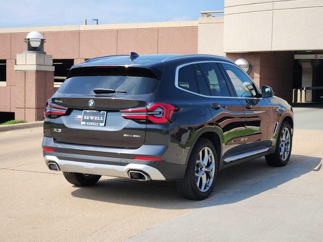 2024 BMW X3 sDrive30i Vehicle Photo in PLANO, TX 75024