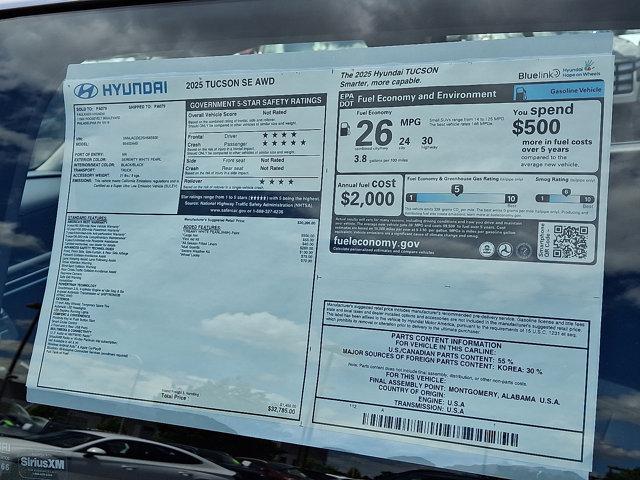 2025 Hyundai TUCSON Vehicle Photo in Philadelphia, PA 19116