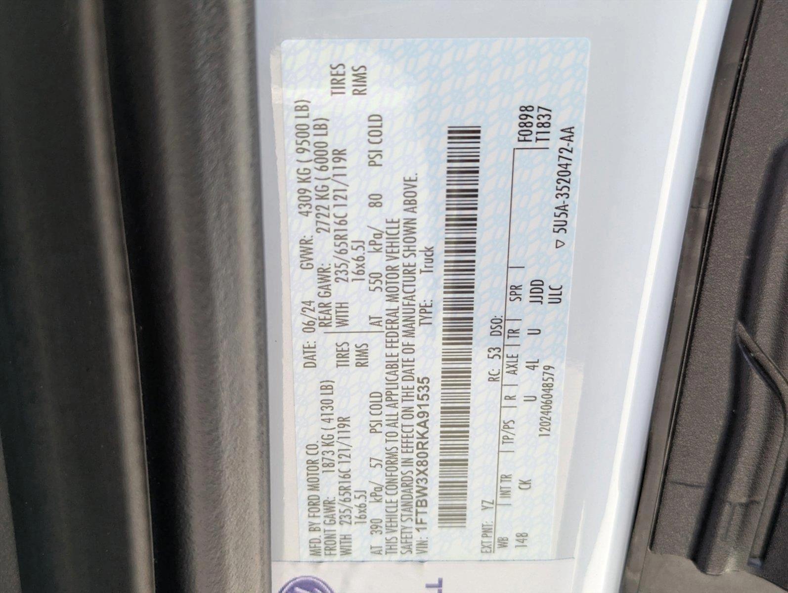2024 Ford Transit Cargo Van Vehicle Photo in Ft. Myers, FL 33907