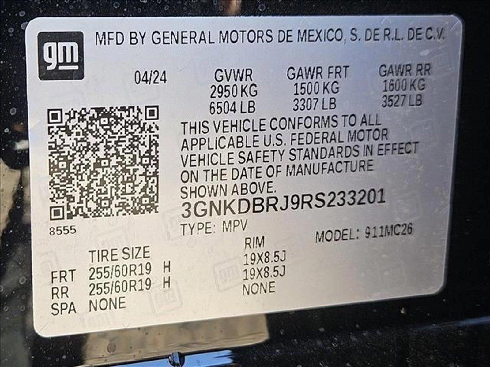 2024 Chevrolet Blazer EV Vehicle Photo in PEORIA, AZ 85382-3715