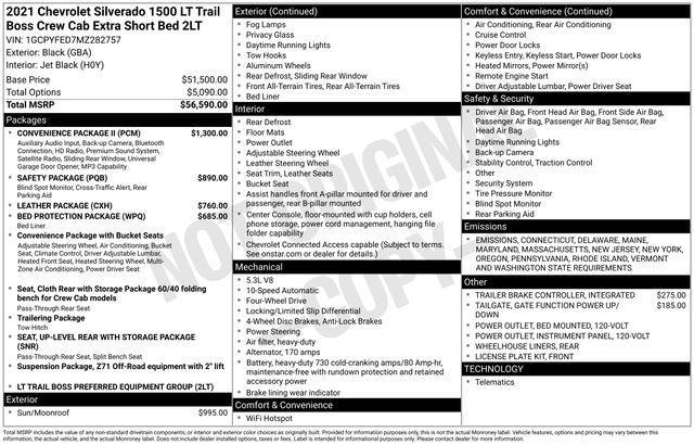 2021 Chevrolet Silverado 1500 Vehicle Photo in DANBURY, CT 06810-5034