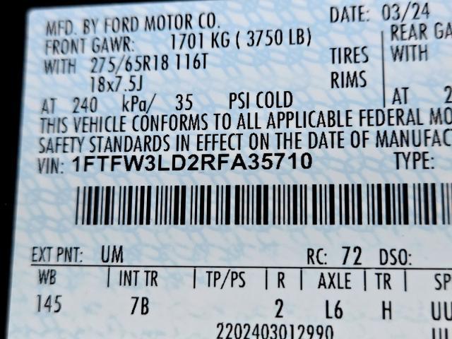 2024 Ford F-150 Vehicle Photo in Weatherford, TX 76087