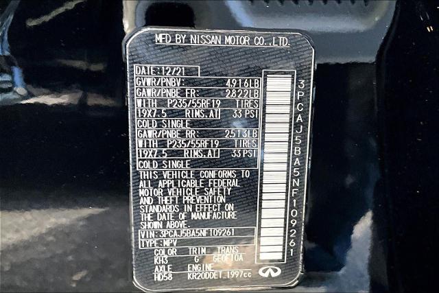 2022 INFINITI QX50 Vehicle Photo in San Antonio, TX 78230