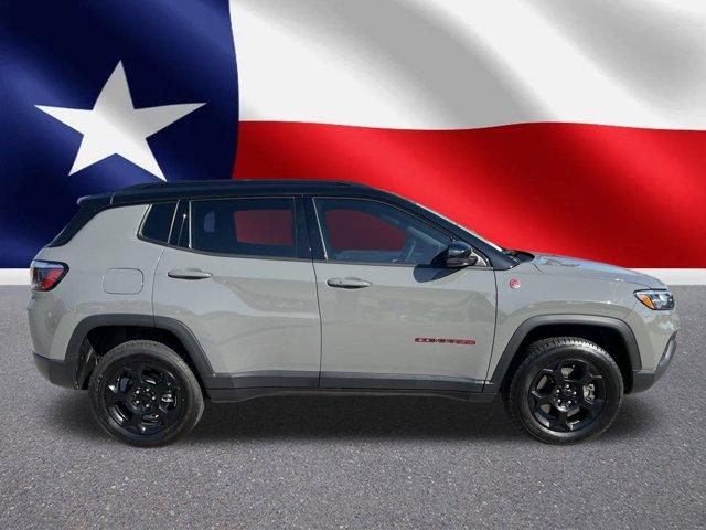 Used 2023 Jeep Compass Trailhawk with VIN 3C4NJDDN4PT573769 for sale in Jersey Village, TX