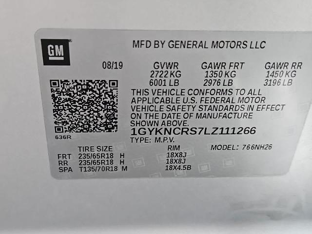 2020 Cadillac XT5 Vehicle Photo in POMPANO BEACH, FL 33064-7091