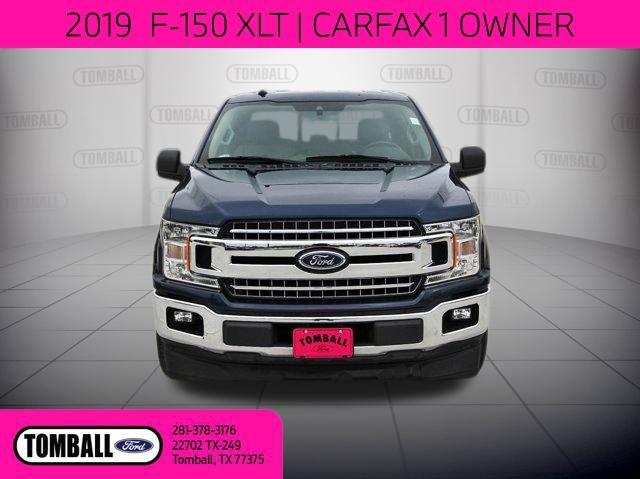 Used 2019 Ford F-150 XLT with VIN 1FTEW1CP1KKE90880 for sale in Tomball, TX