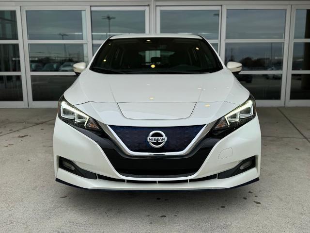 Used 2022 Nissan LEAF SL Plus with VIN 1N4BZ1DV4NC555653 for sale in Grapevine, TX