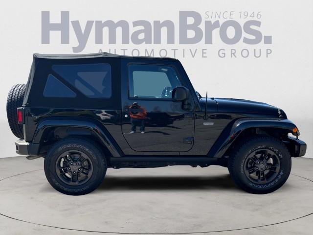 Used 2016 Jeep Wrangler 75th Anniversary Edition with VIN 1C4GJWBG1GL313981 for sale in Midlothian, VA