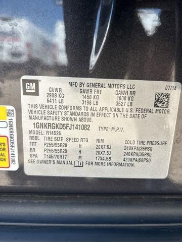 2015 Chevrolet Traverse Vehicle Photo in MEDINA, OH 44256-9631