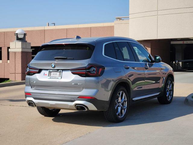 2023 BMW X3 sDrive30i Vehicle Photo in PLANO, TX 75024