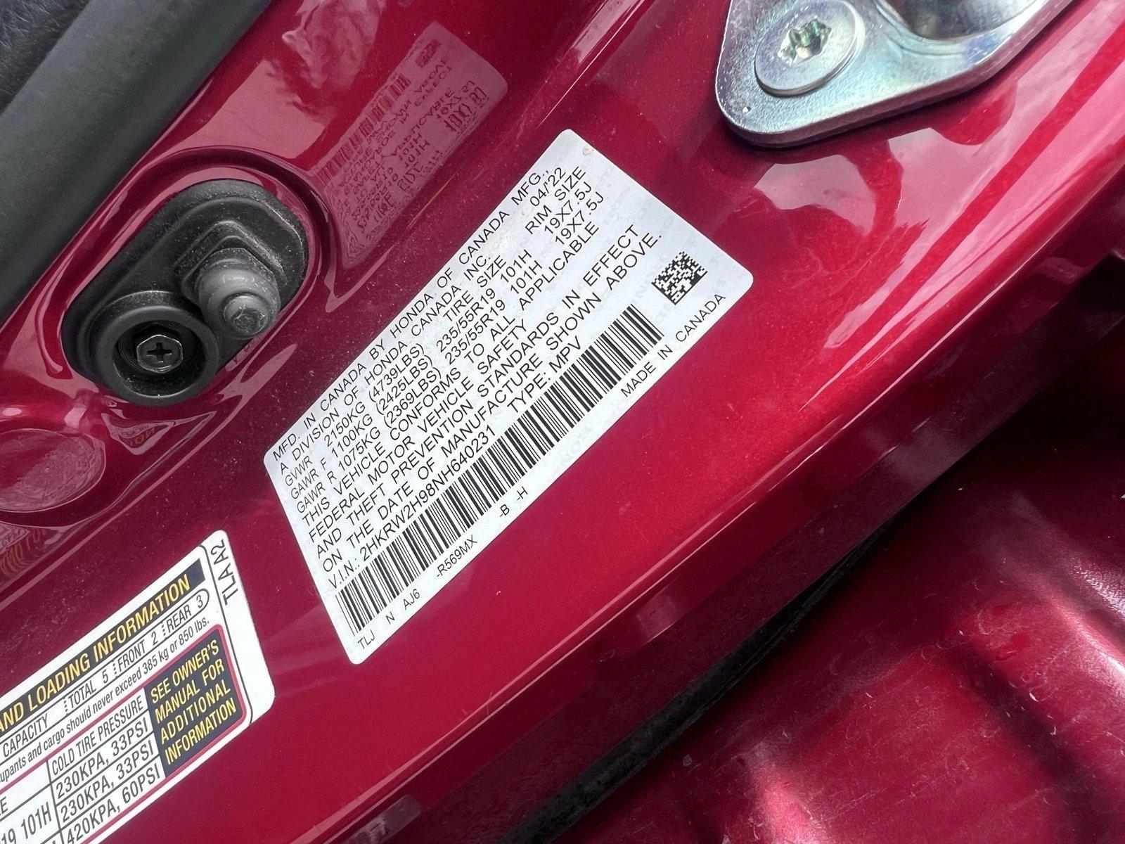 2022 Honda CR-V Vehicle Photo in Santa Clarita, CA 91355
