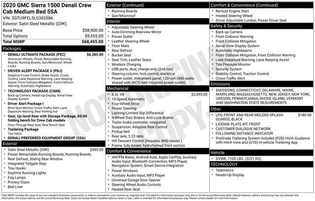 2020 GMC Sierra 1500 Vehicle Photo in DANBURY, CT 06810-5034