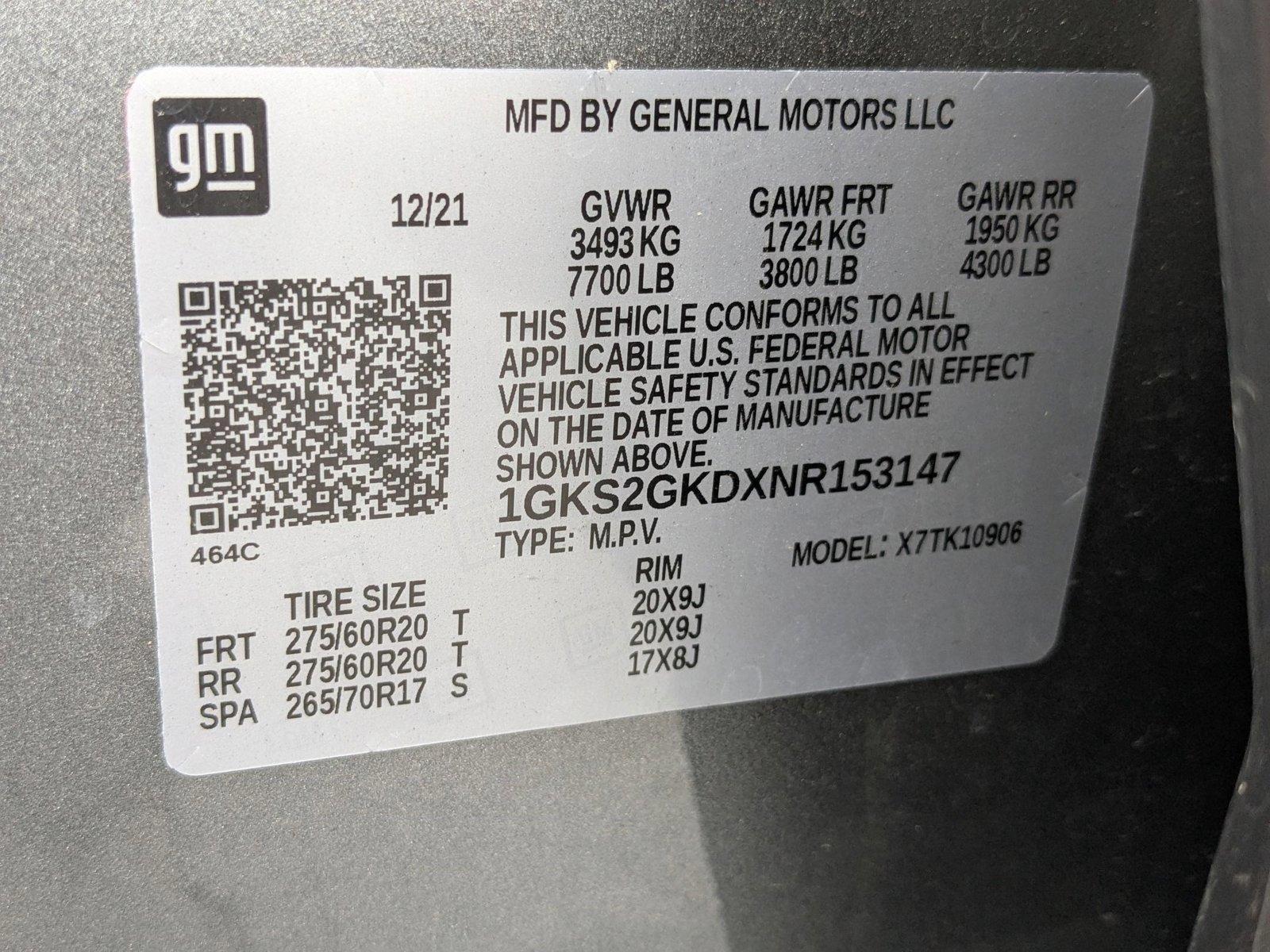 2022 GMC Yukon XL Vehicle Photo in Panama City, FL 32401