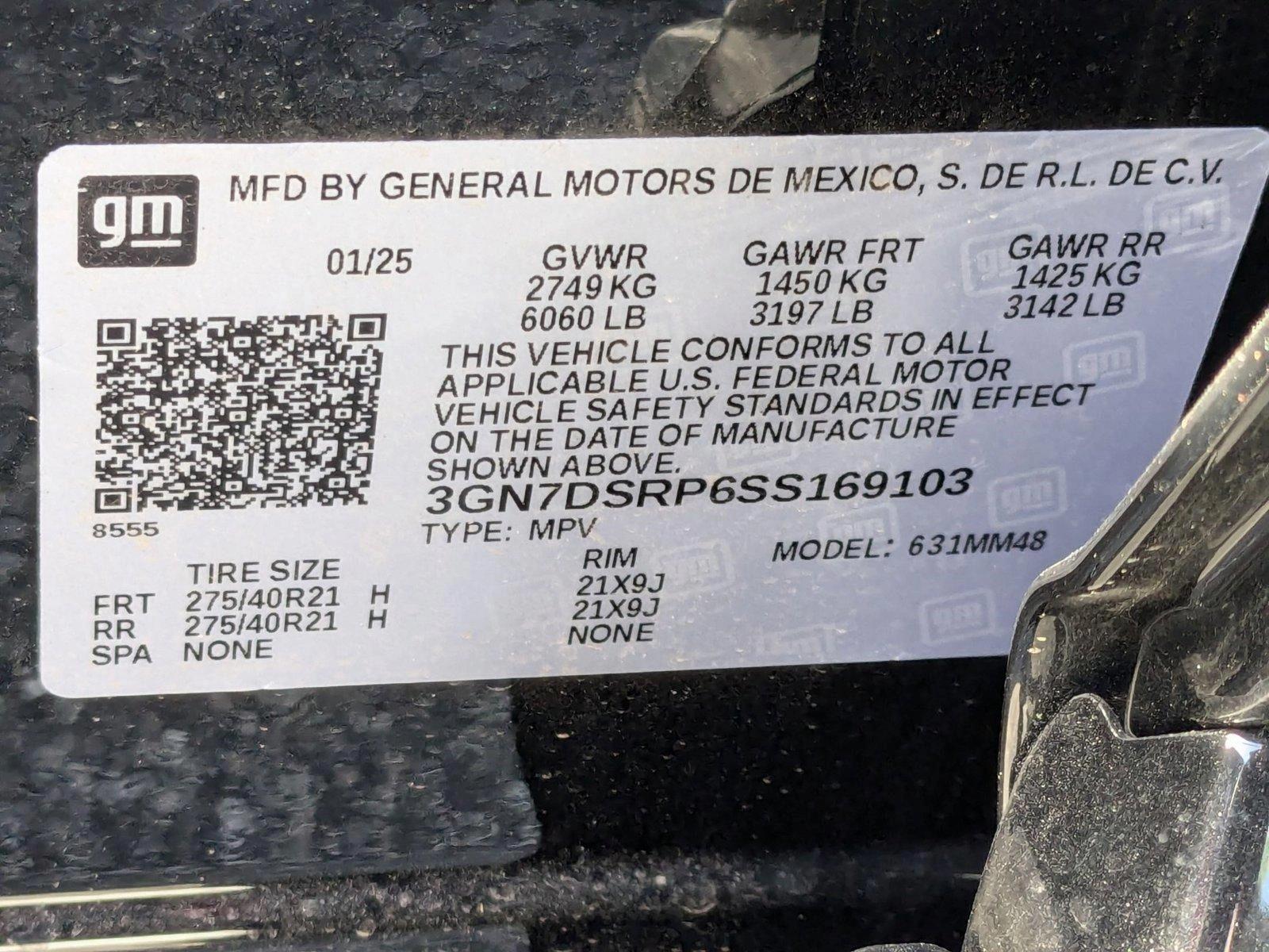 2025 Chevrolet Equinox EV Vehicle Photo in MIAMI, FL 33134-2699