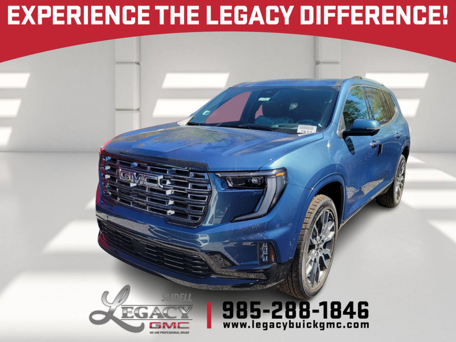 Blue 2026 GMC Acadia Elevation FWD SUV / Crossover Front-Wheel Drive 8-Speed Automatic