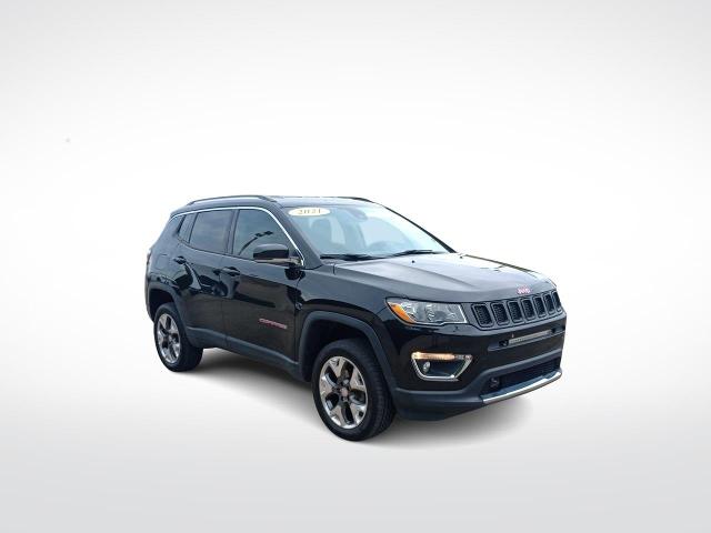 Used 2021 Jeep Compass Limited with VIN 3C4NJDCB7MT517764 for sale in Kansas City