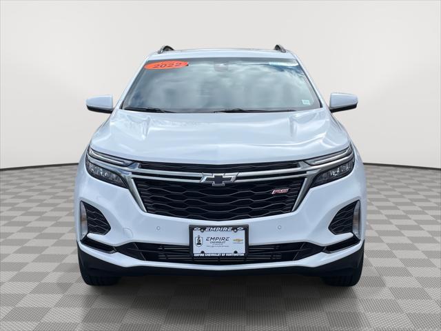 Used 2022 Chevrolet Equinox RS with VIN 3GNAXWEV1NS154313 for sale in Huntington, NY