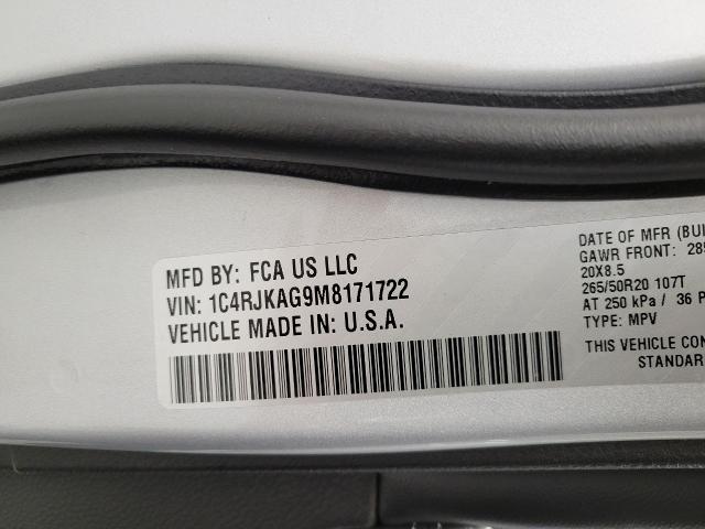 2021 Jeep Grand Cherokee L Vehicle Photo in NEENAH, WI 54956-2243