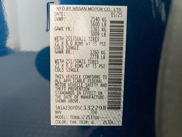 2025 Nissan Murano Vehicle Photo in Appleton, WI 54913