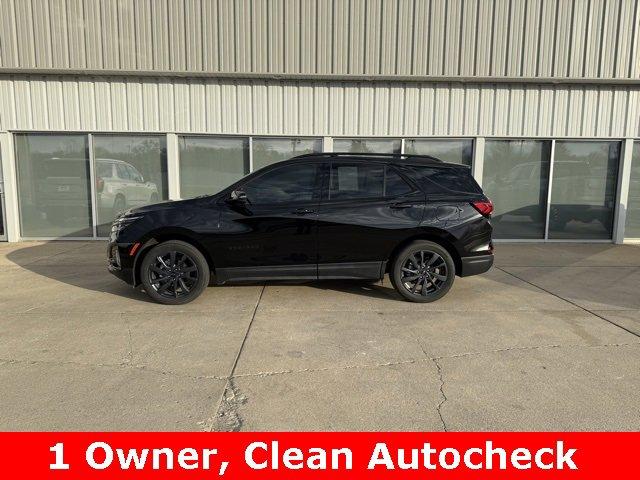 Used 2022 Chevrolet Equinox RS with VIN 2GNAXWEV4N6106027 for sale in Beresford, SD