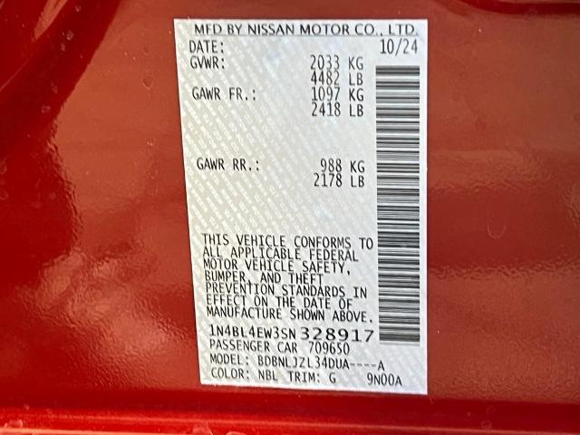 2025 Nissan Altima Vehicle Photo in Tulsa, OK 74129