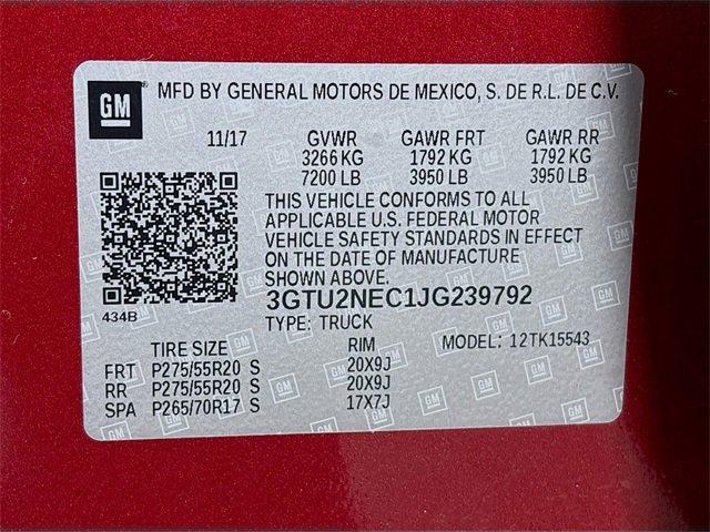 2018 GMC Sierra 1500 Vehicle Photo in PUYALLUP, WA 98371-4149