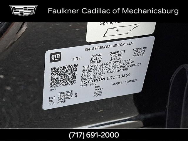 2024 Cadillac LYRIQ Vehicle Photo in MECHANICSBURG, PA 17050-1707
