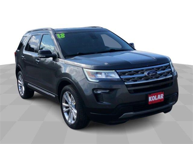 Used 2018 Ford Explorer XLT with VIN 1FM5K8D87JGB89636 for sale in Hermantown, Minnesota