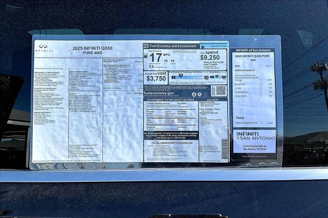 2025 INFINITI QX80 Vehicle Photo in San Antonio, TX 78230
