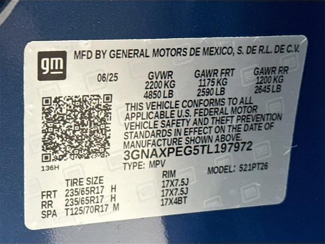 2026 Chevrolet Equinox Vehicle Photo in EVERETT, WA 98203-5662